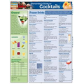 Bartender's Guide To Cocktails- Laminated 3-Panel Info Guide